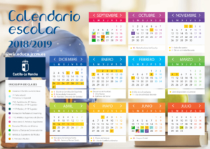 Calendario Escolar CLM 2018_19