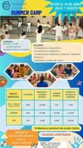 SUMMER CAMP 2026 colegio mayol